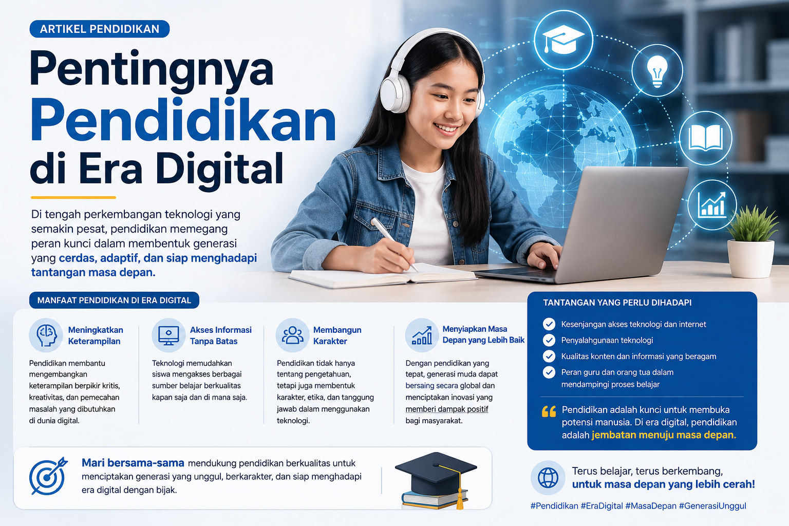 PENTINGNYA PENDIDIKAN DI ERA DIGITAL