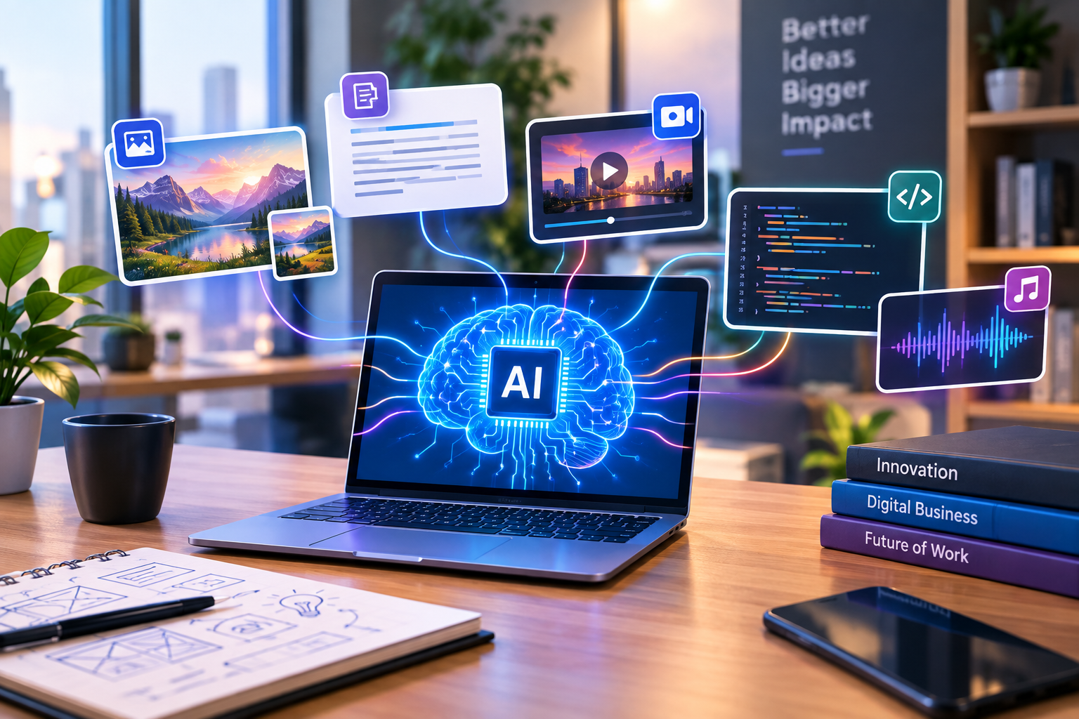 AI Generatif di Balik Layar: Melampaui Chatbot, Mengubah Kreativitas Bisnis