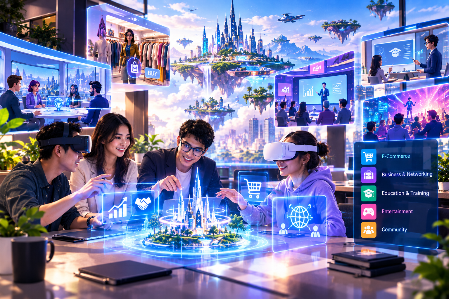 Metaverse Bukan Cuma Game: Membuka Potensi Bisnis Lewat Dunia Virtual