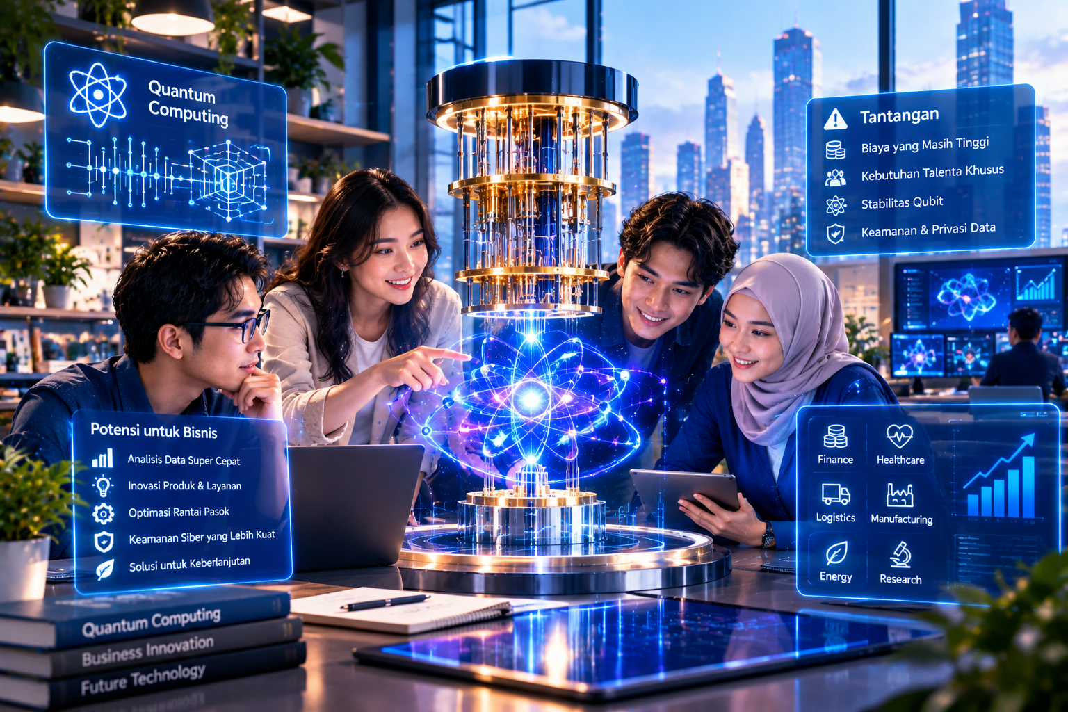 Menjinakkan Kuantum: Potensi dan Tantangan Komputasi Kuantum untuk Bisnis