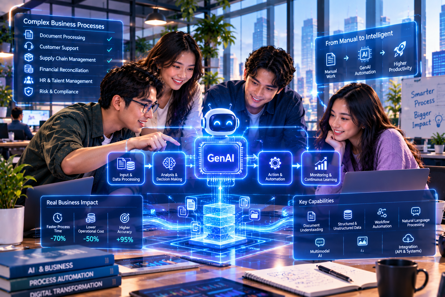 Beyond Chatbots: Memanfaatkan GenAI untuk Otomatisasi Proses Bisnis yang Kompleks