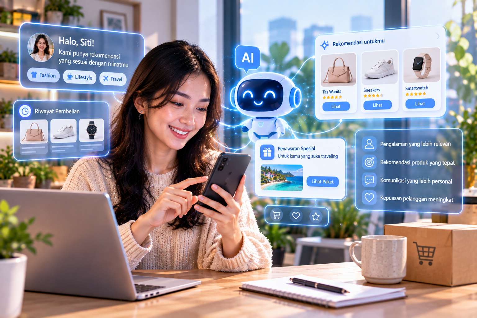 Memanfaatkan AI Generatif untuk Personalisasi Pengalaman Pelanggan