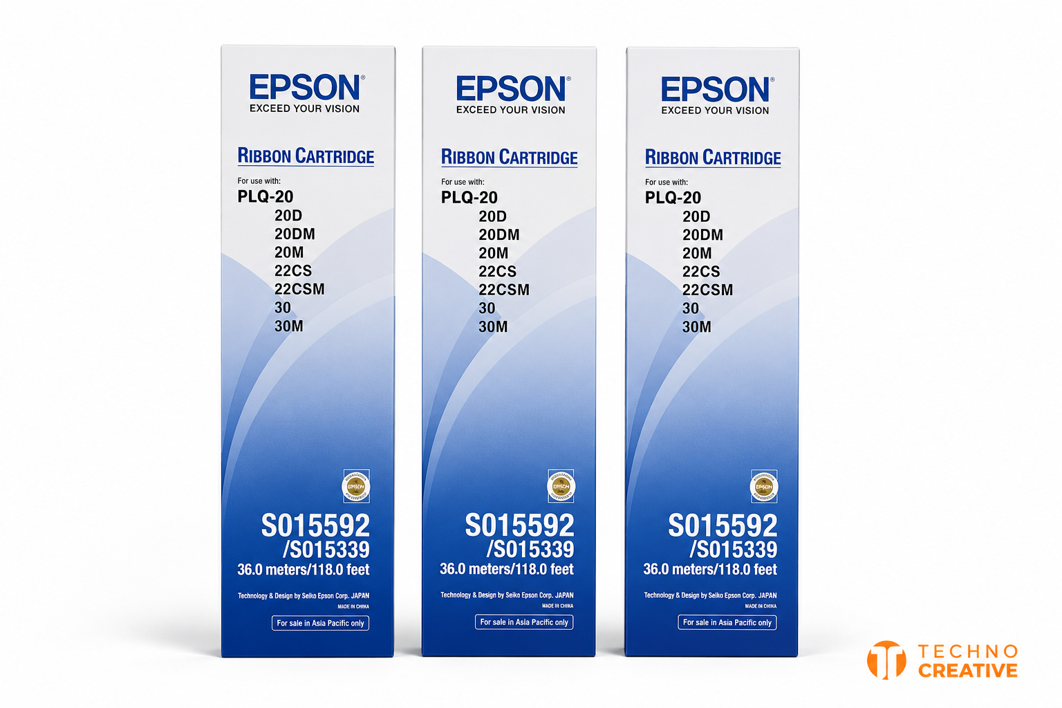 Pita Epson PLQ-20 /PLQ-30 isi 3pcs